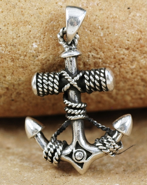 Anker Anhänger aus Silber 925 - Schöne Arbeit